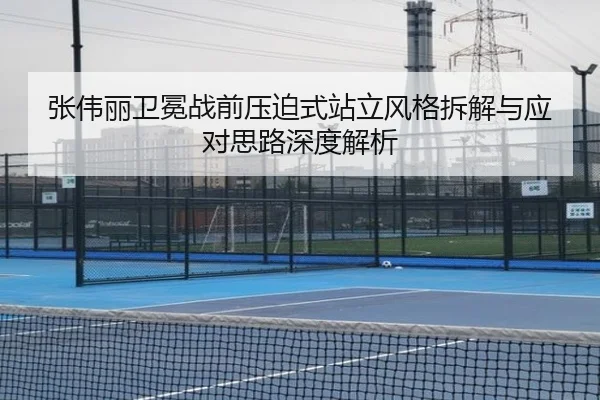 张伟丽卫冕战前压迫式站立风格拆解与应对思路深度解析